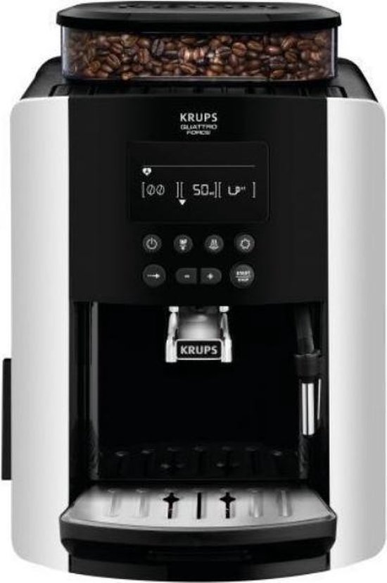 Krups EA817810 Vrijstaand Volledig automatisch Espressomachine 1.7l 2kopjes  Zwart,... | bol.com
