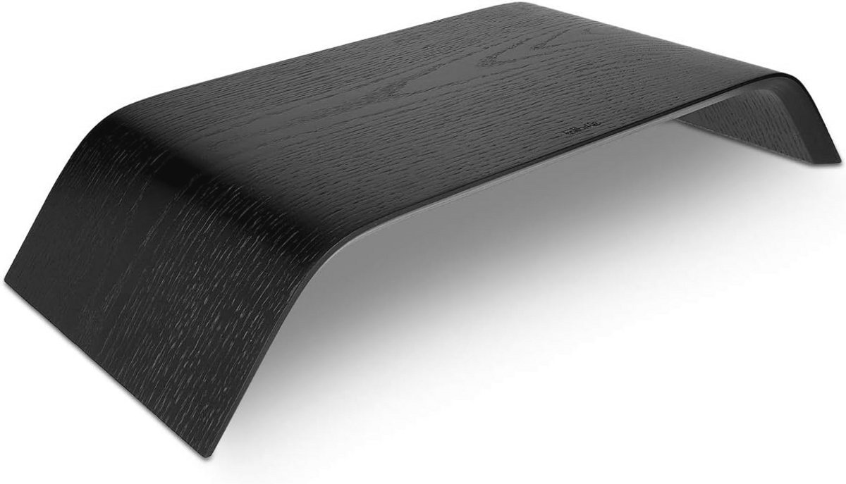 Monitorstandaard voor computer en laptop - Eikenhout - Minimalistisch ontwerp