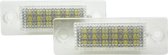 AutoStyle Set pasklare LED nummerplaat verlichting - passend voor Volkswagen/Skoda diversen
