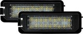 AutoStyle Set pasklare LED nummerplaat verlichting - passend voor Volkswagen / Skoda / Seat / Porsche / Bentley diversen