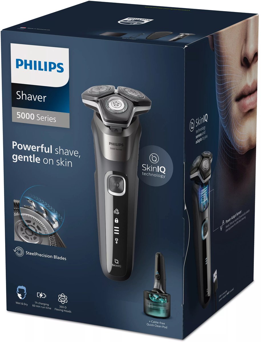 Philips Scheerapparaat Series 5000 S5887/50 - afbeelding 3