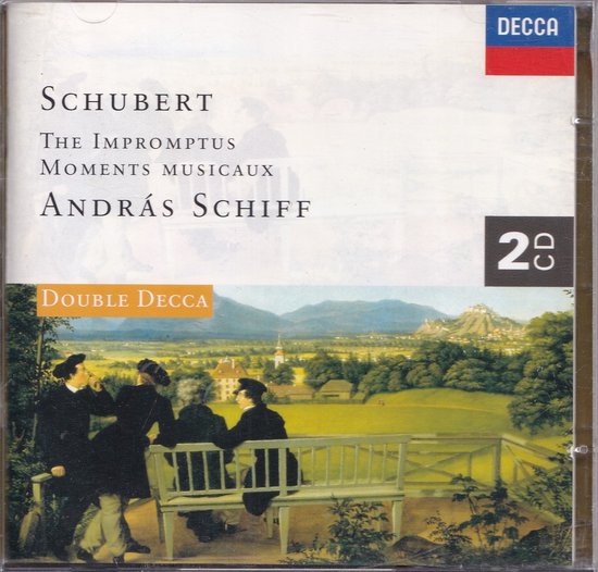 2CD The Impromptus, Moments Musicaux - Franz Schubert - Andras Schiff ...