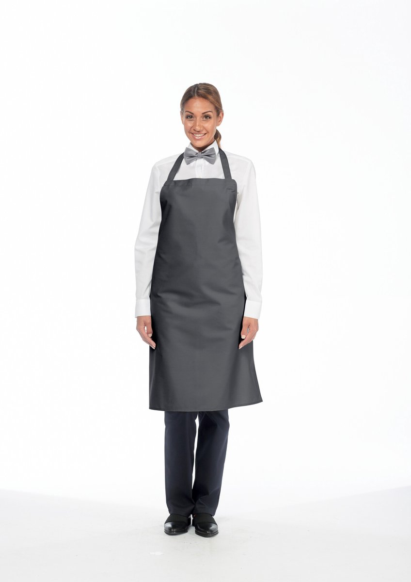 CG Workwear Bib Apron Verona 90 CGW131 - White - 90 x 75 cm