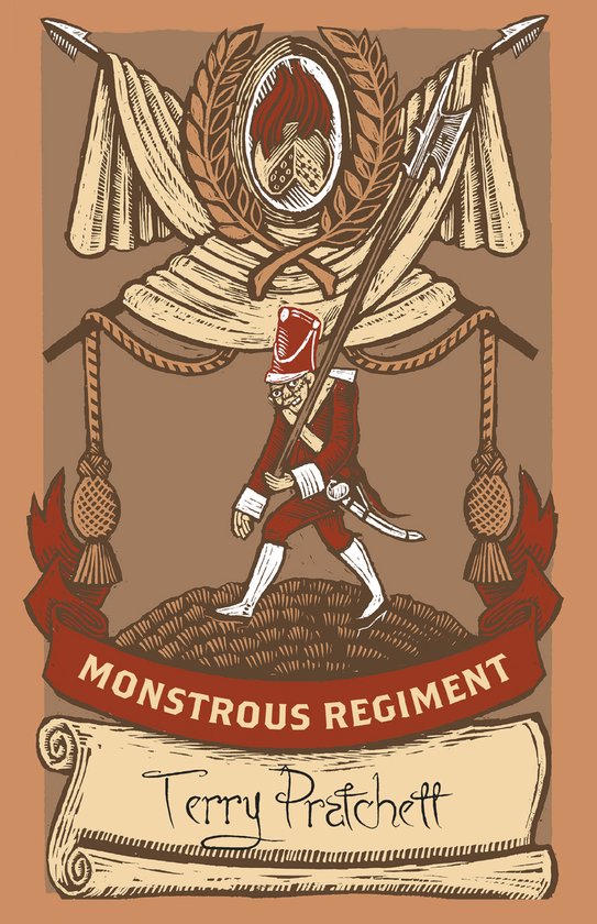 Discworld Novels- Monstrous Regiment - cover