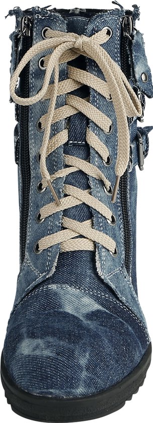 Escarpins Rock Rebel by EMP en denim bleu pour femme - EU39