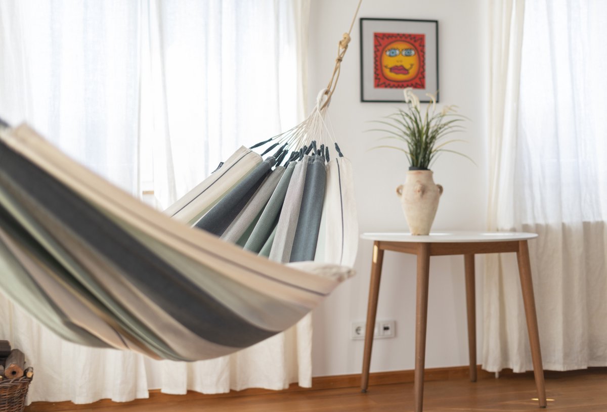 La Siesta Hamac Single - Olive - coton biologique