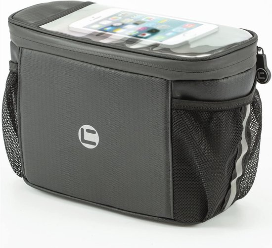 Sacoche de guidon multifonctionnelle pour vélo - Sacoche de guidon étanche de 4 litres