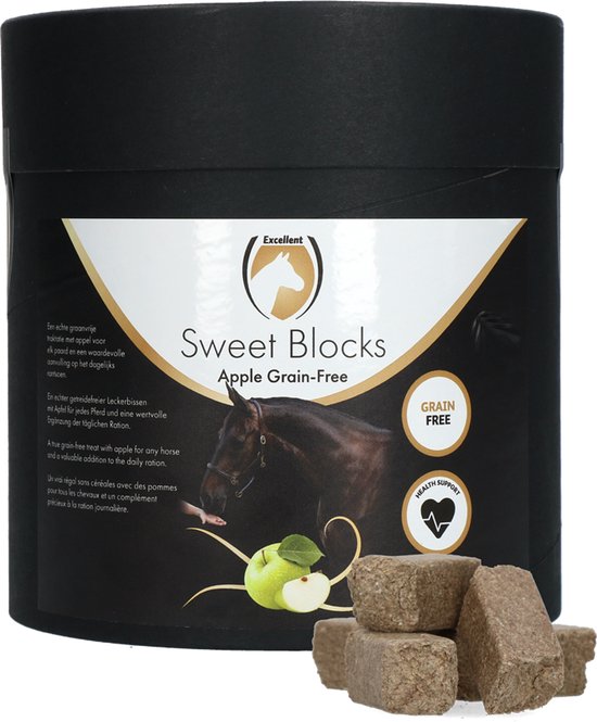 Boomy - Paardensnoepjes - Suikervrije beloningssnoepjes voor paarden - Appeldrops - 1kg