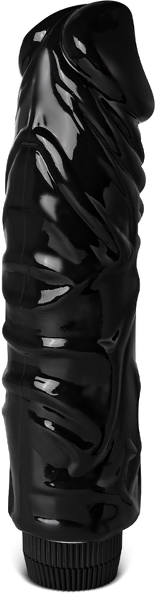 Realistische Vibrator – Multispeed Vibratie – Zwart – Zacht & Waterproof PVC