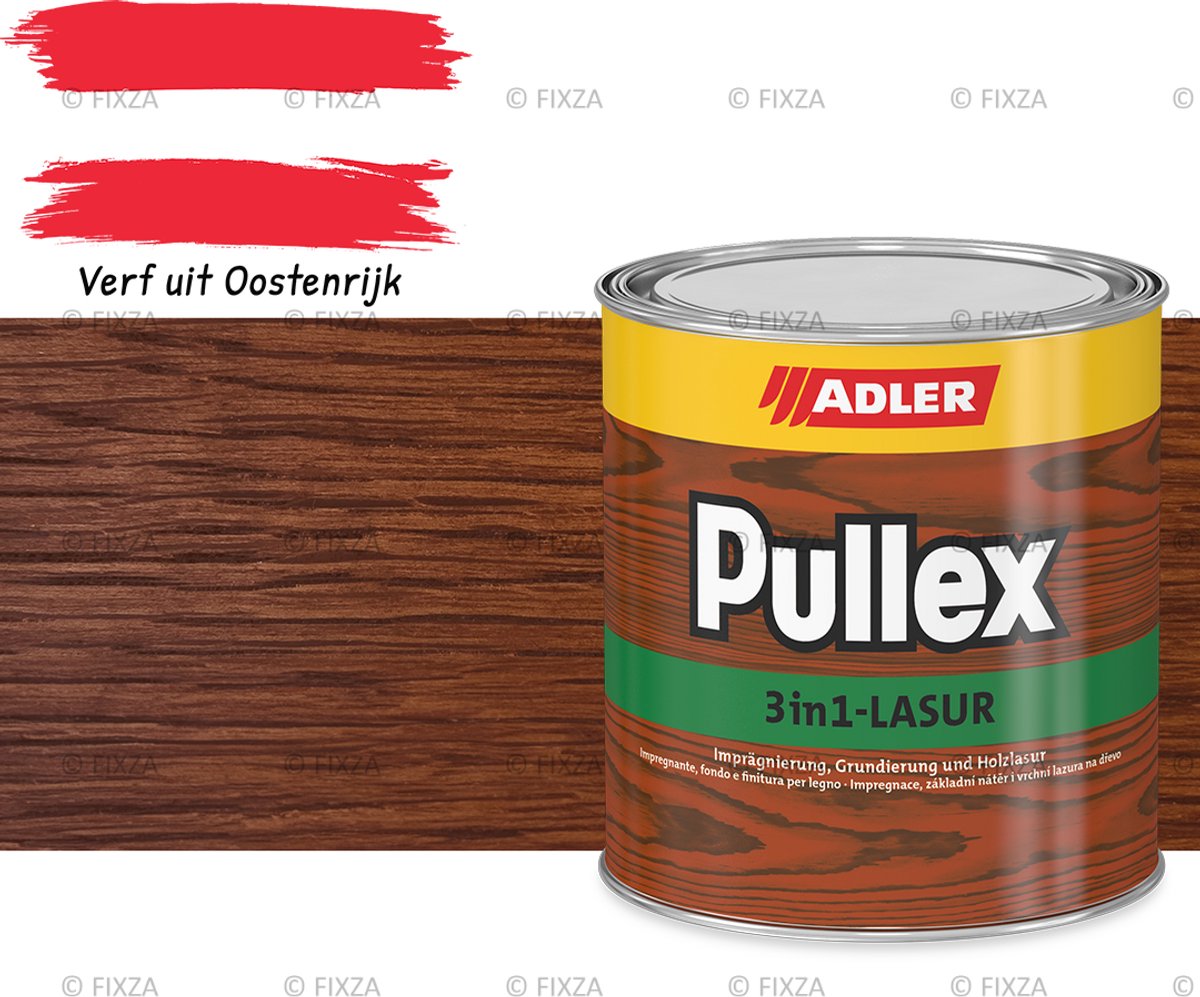 ADLER Pullex 3in1-Lazuur Sashimi, bruine beits 2,5 liter