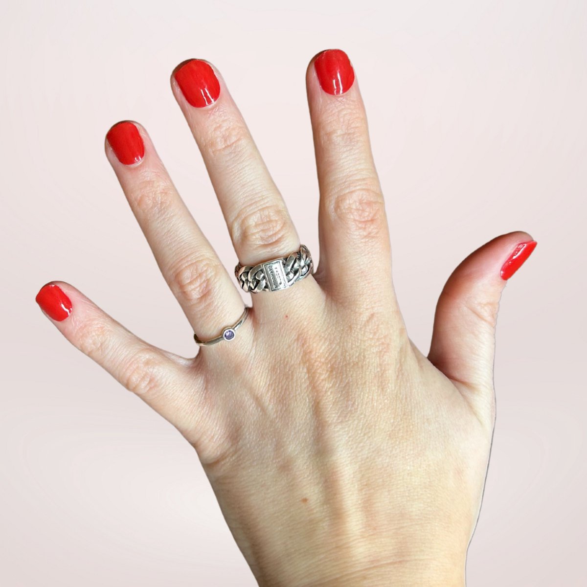BIMA Nails - Gellak Nagel Stickers - Gel Nagel Wraps - Nail Art - UV lamp nodig - Lipstick Red