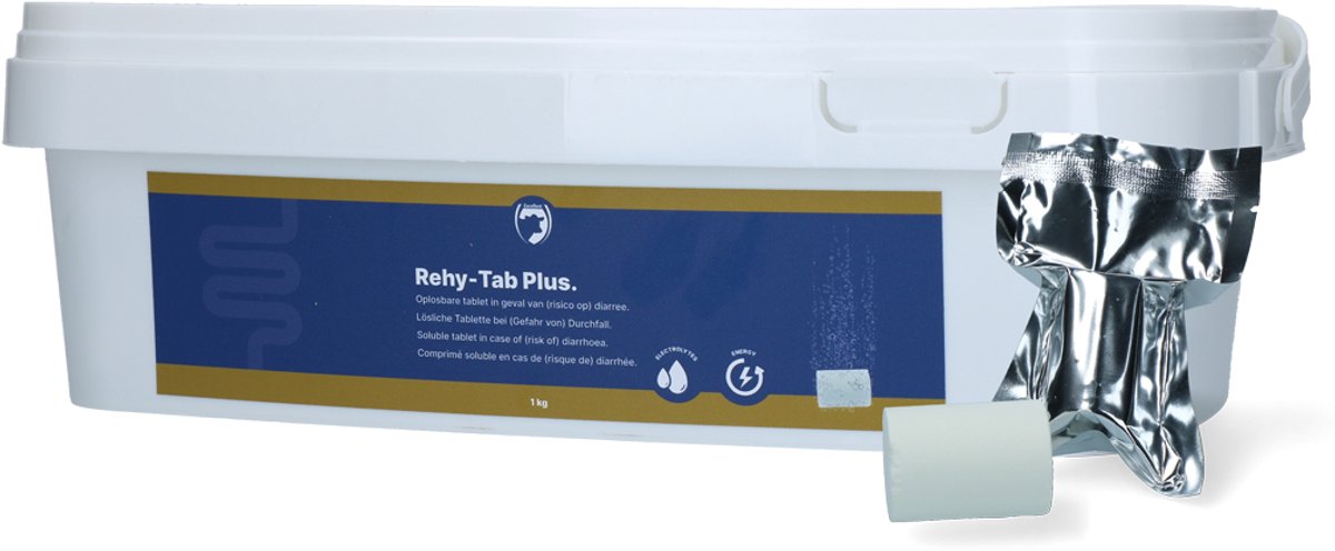 Excellent Rehy-Tab Plus Bruistablet - 20 Stuks - Dierenvoer - Darmbescherming - Elektrolyten Tabletten - Diarreeremmers