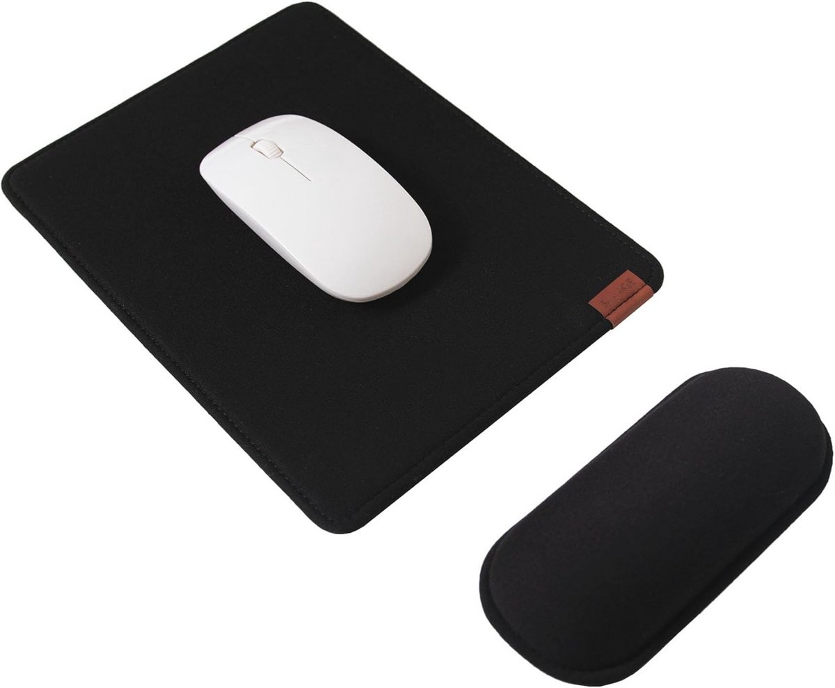Ergonomische Vergroot Muismat met Polssteun en Antislipbasis - Comfortabel en Lichtgewicht voor Typen en Pijnverlichting