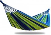 Bol.com Potenza® Hangmat - 1 persoons - EXTRA STEVIG - UV bestendig - Blauw - Singa aanbieding