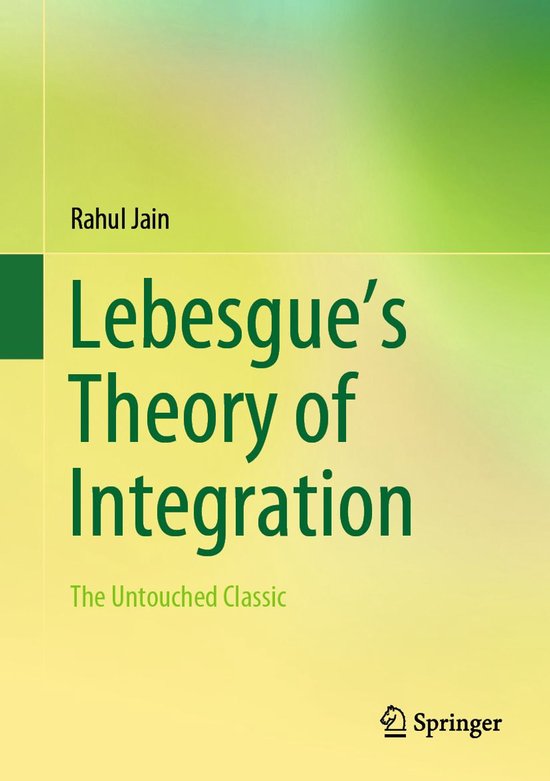 Mathematics and Statistics (R0) - Lebesgue’s Theory of Int ... - cover
