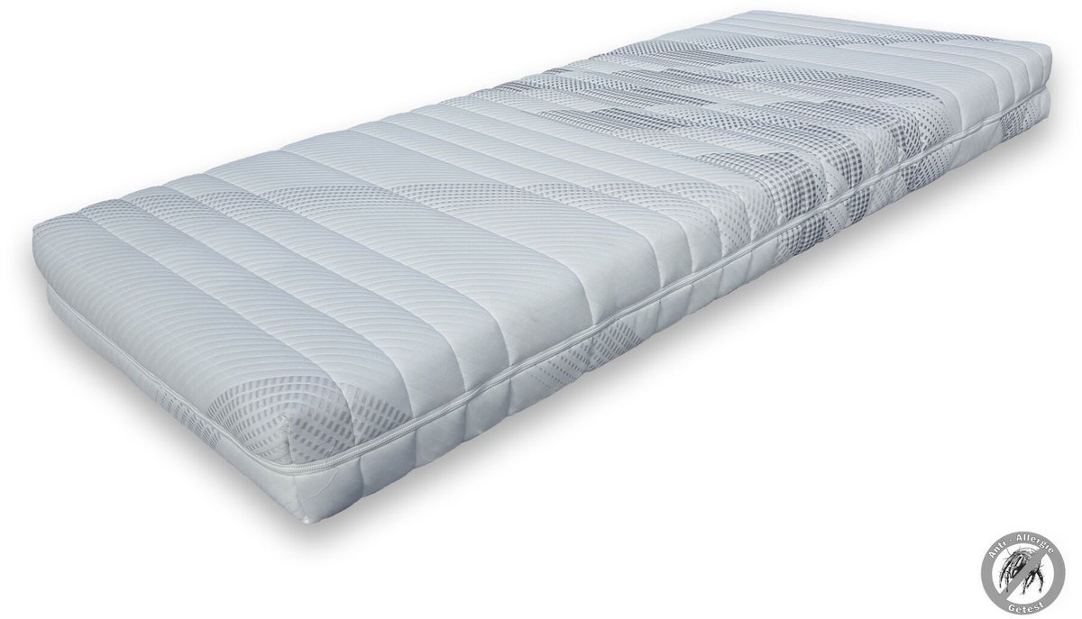 Mahoton Matras Seasons 19 Natuurrubber Medium 180x200 cm - met gratis Teddy molton