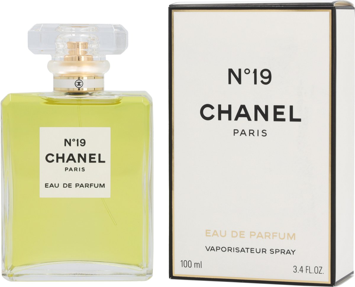 CHANEL N°19 Eau de Parfum 100ml Chanel N°19 100 ml - Eau de Parfum - Damesparfum | bol