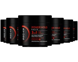 Syoss Power Hold - Styling Paste - Styling, Verzorging en Herstel - Glazende Finish - Versterkt Haarsrtuctuur - Voordeelverpakking - 6x150 ml