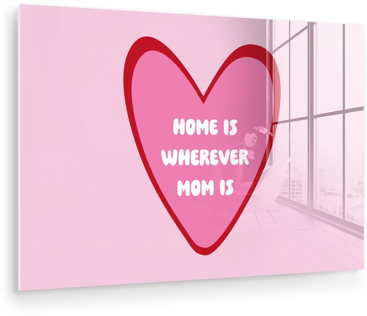 Quote - Moeder - Roze