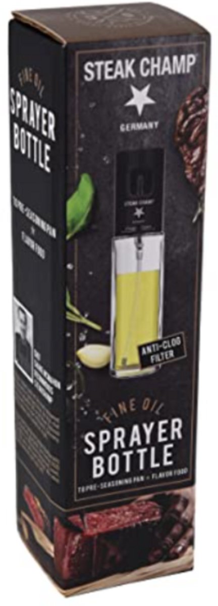 Olie Sprayfles met Anti Verstoppingsfilter - Steak Champ