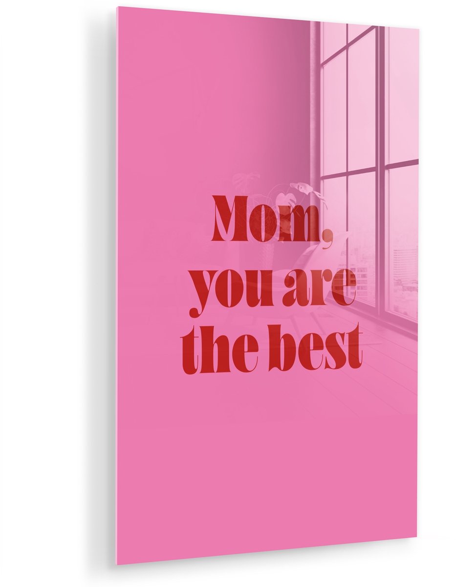 Moeder - Boodschap -Roze
