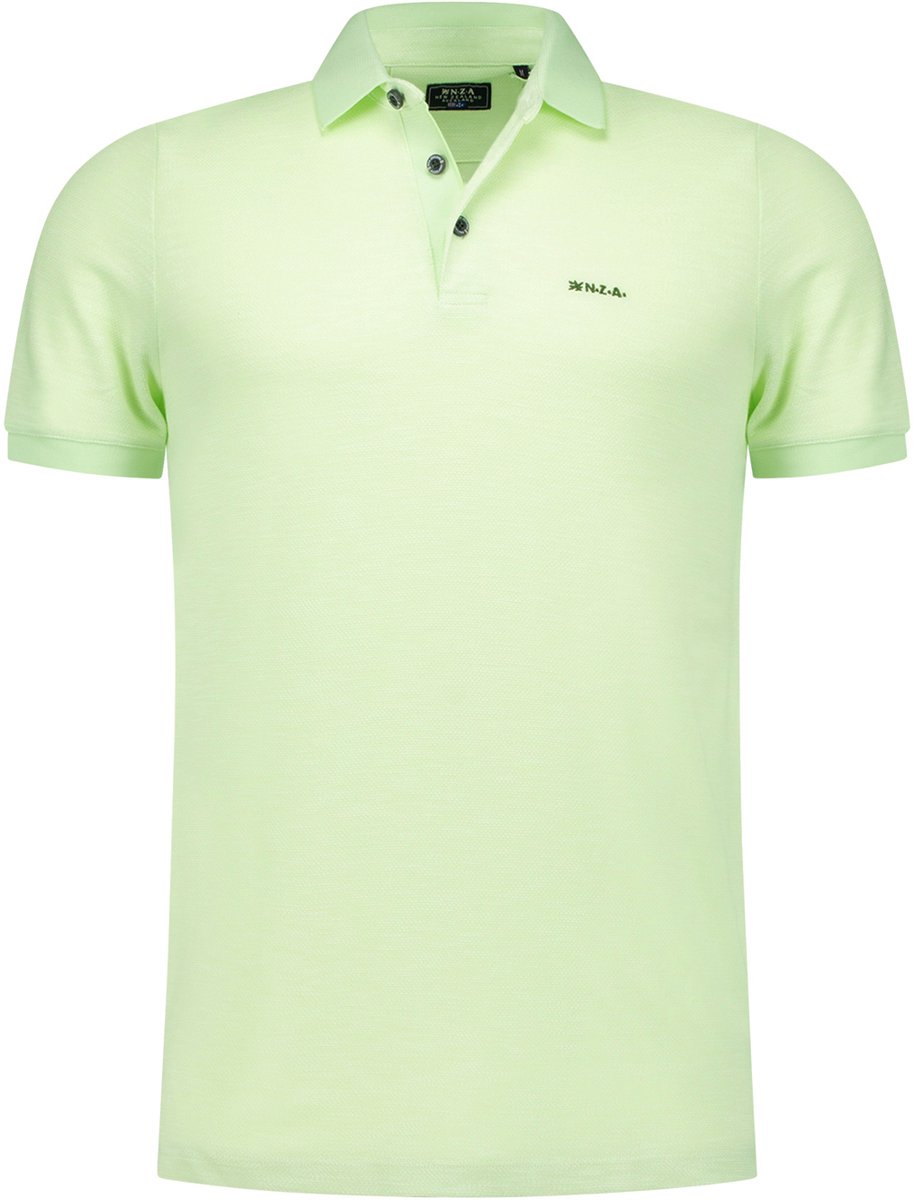 NZA New Zealand Auckland - Polo Korte mouw - Heren - L - Groen - Modal - 25CN151 Corbin