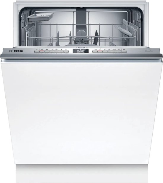 Bosch Serie 4 , Volledig geïntegreerde vaatwasser, 60 cm, VarioScharnier (o.a. geschikt voor IKEA-keukens), SMH4EAX28E