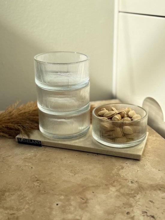 Tefal Creabake Creabake Set van 3 geribbelde bakvormen, 7,4 cm