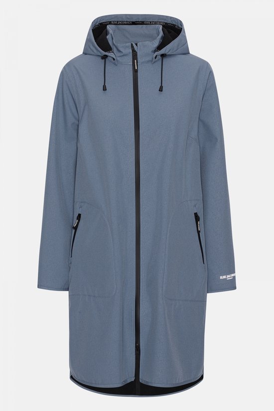 Ilse Jacobsen Rain 37 Raincoat Jassen Dames - Winterjas - Blauw - Maat 36