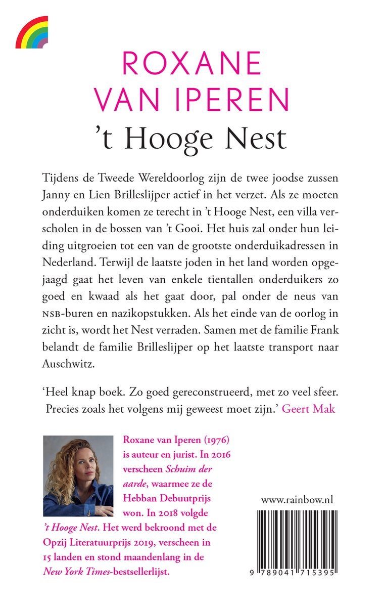 't Hooge Nest - back cover