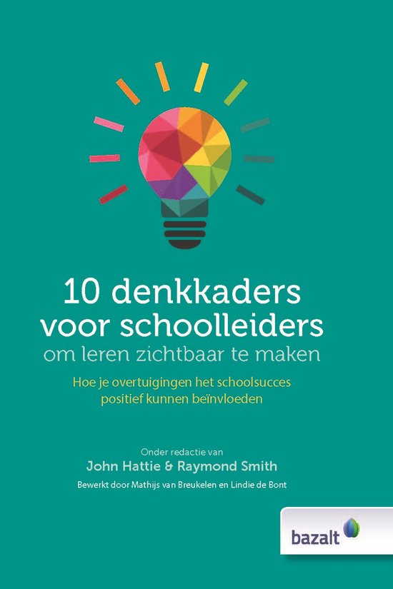 10 denkkaders voor schoolleiders om leren zichtbaar te maken - cover