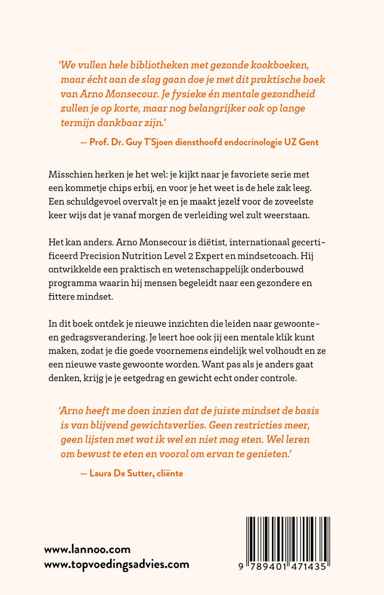 Verlost van verleiding - back cover