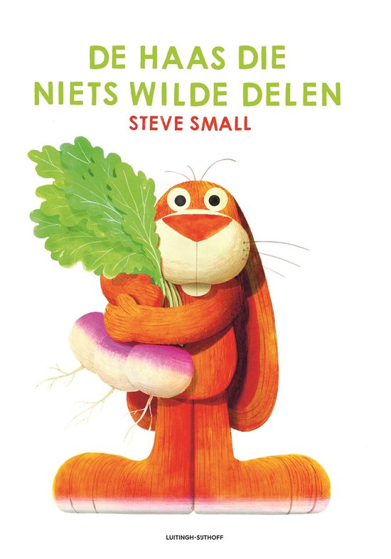 De haas die niets wilde delen - cover