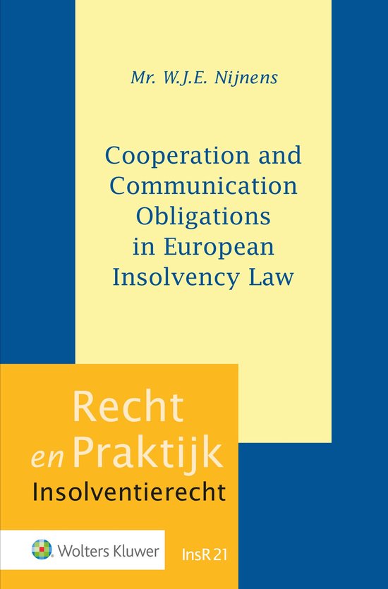 Cooperation and Communication Obligations in European Insolv ... - cover