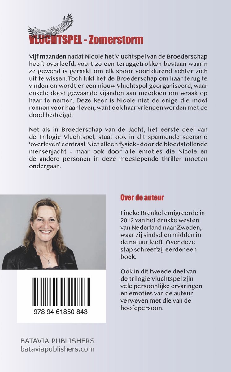 Vluchtspel 2 - Zomerstorm - back cover