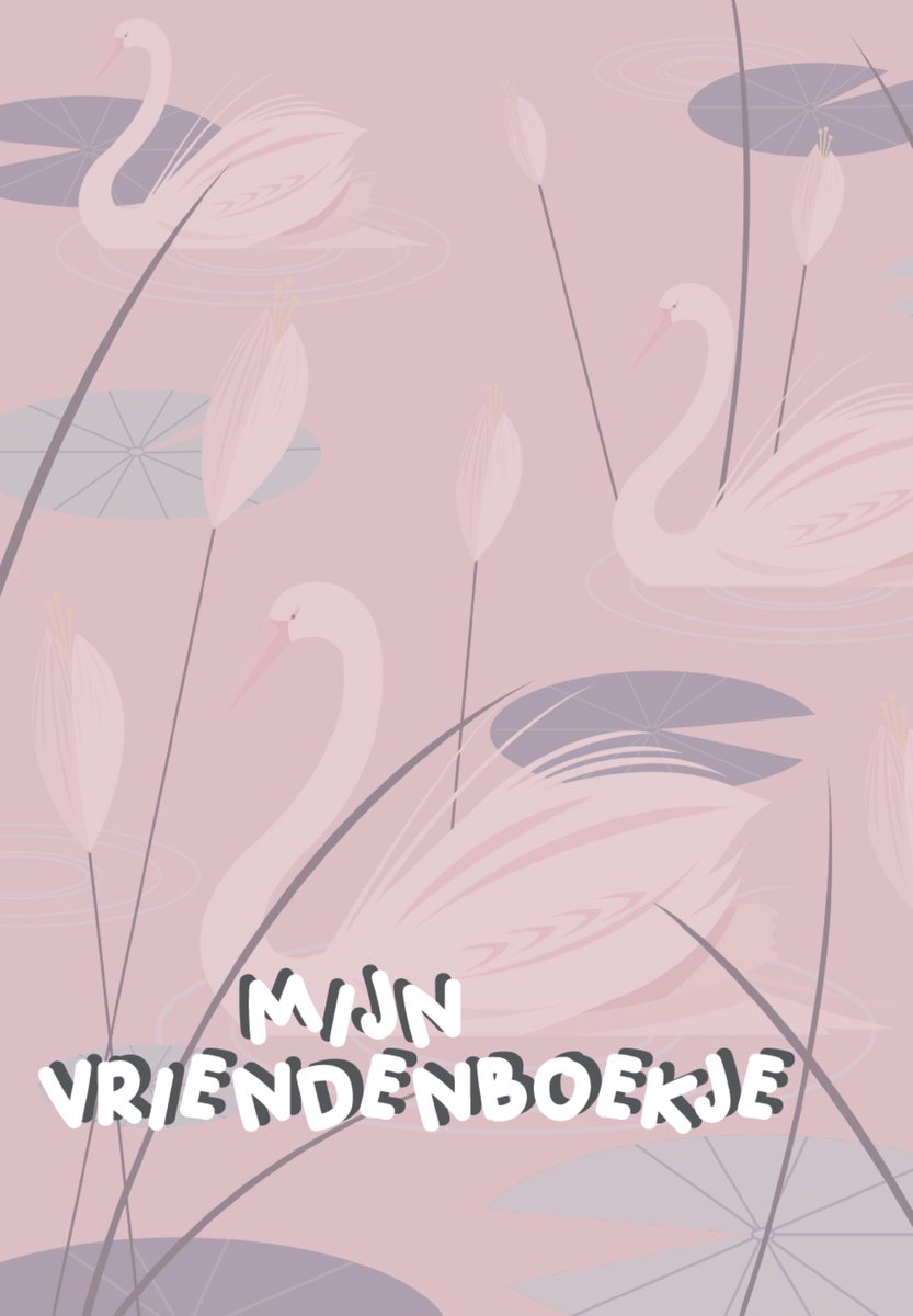 JeP! Kids Vriendenboekje - Plumroze