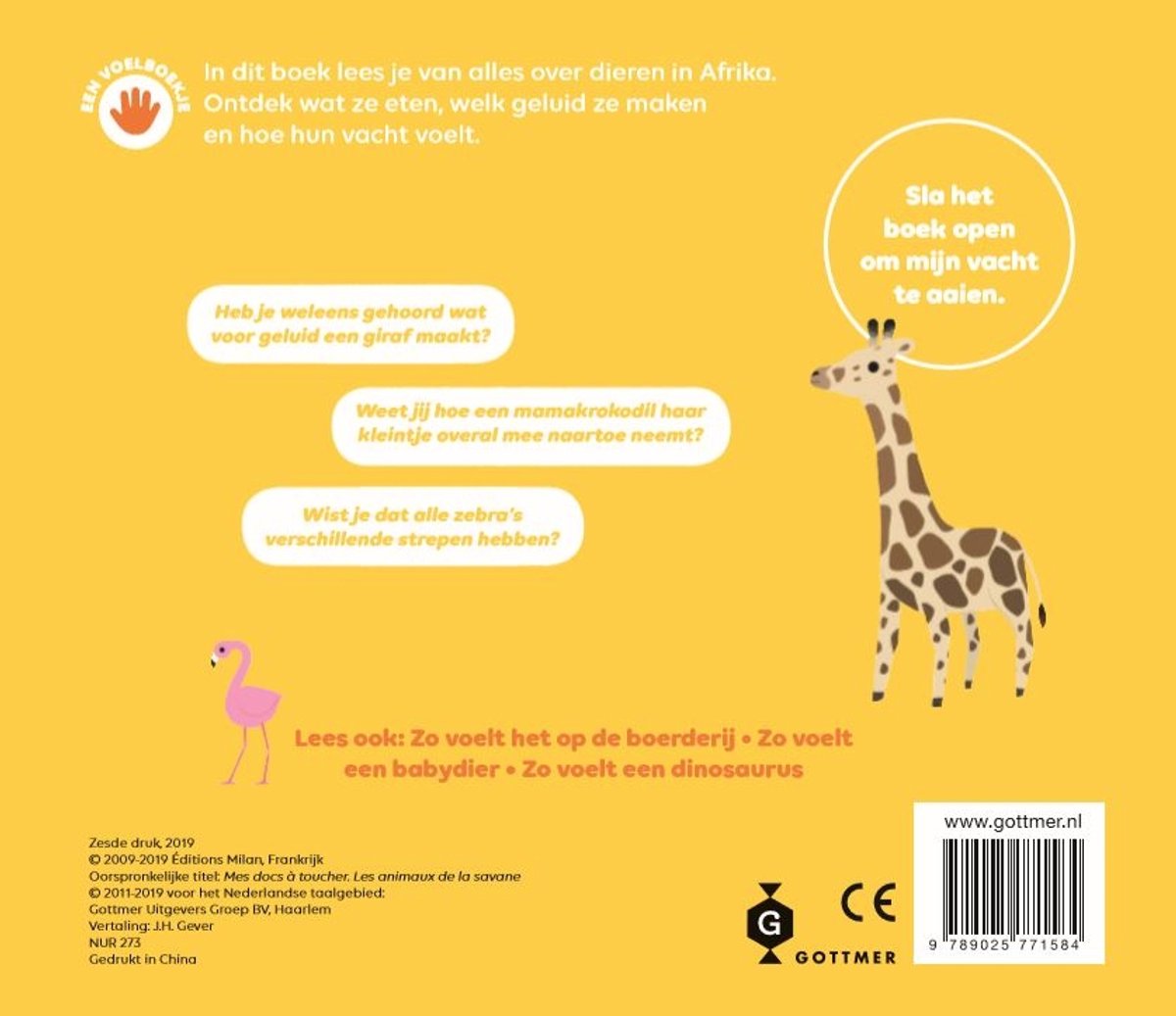 Zo voelt het in Afrika - back cover