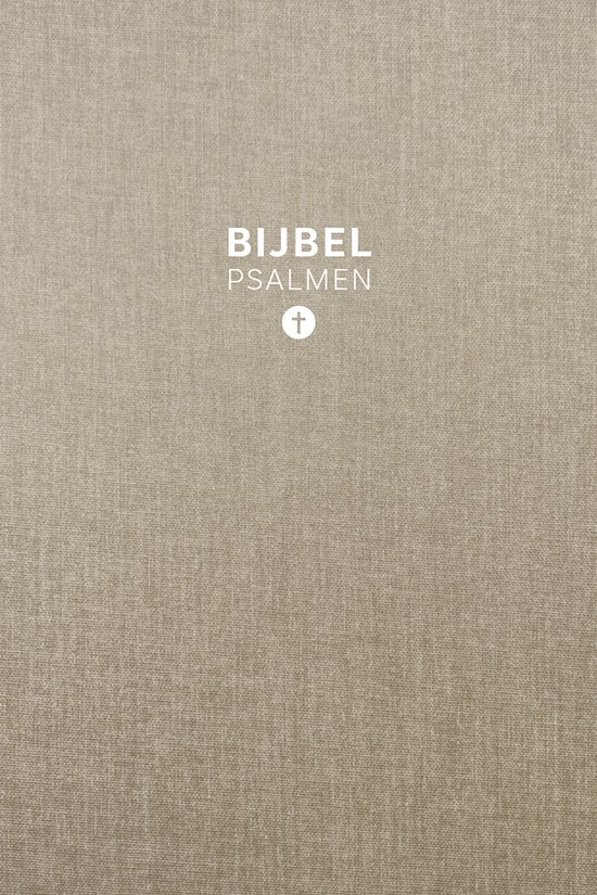HSV Bijbel met Psalmen 10x15 linnen taupe - cover