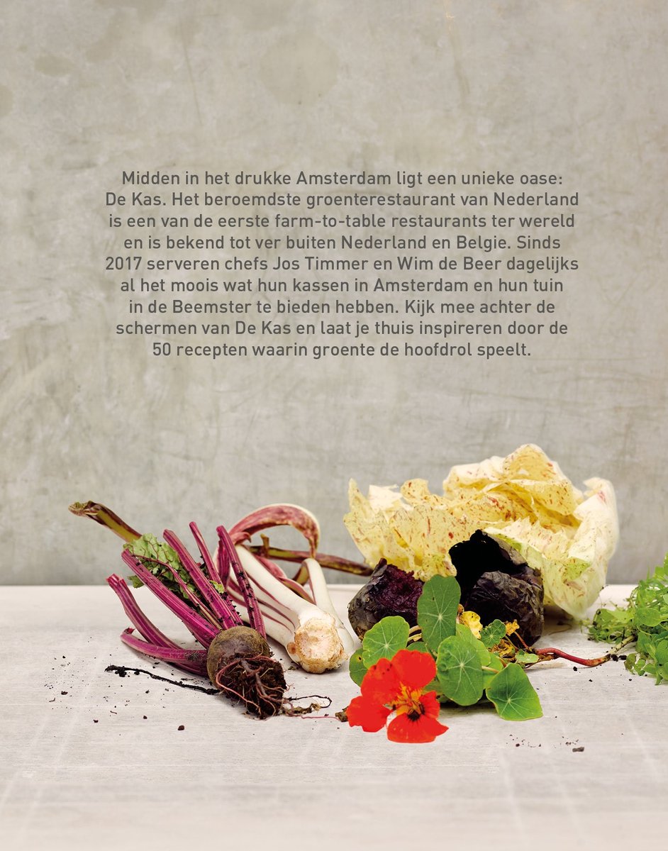 Restaurant De Kas - back cover