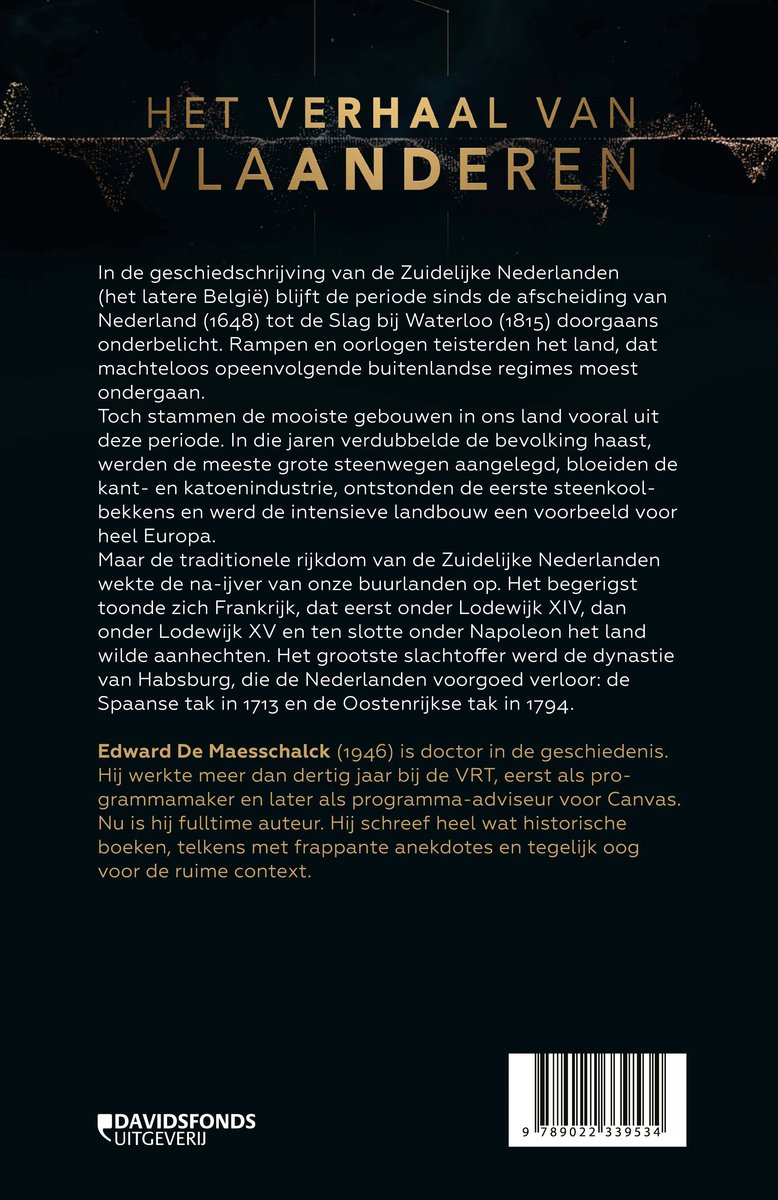 Het verhaal van Vlaanderen 1 - Het verhaal van Vlaanderen - back cover