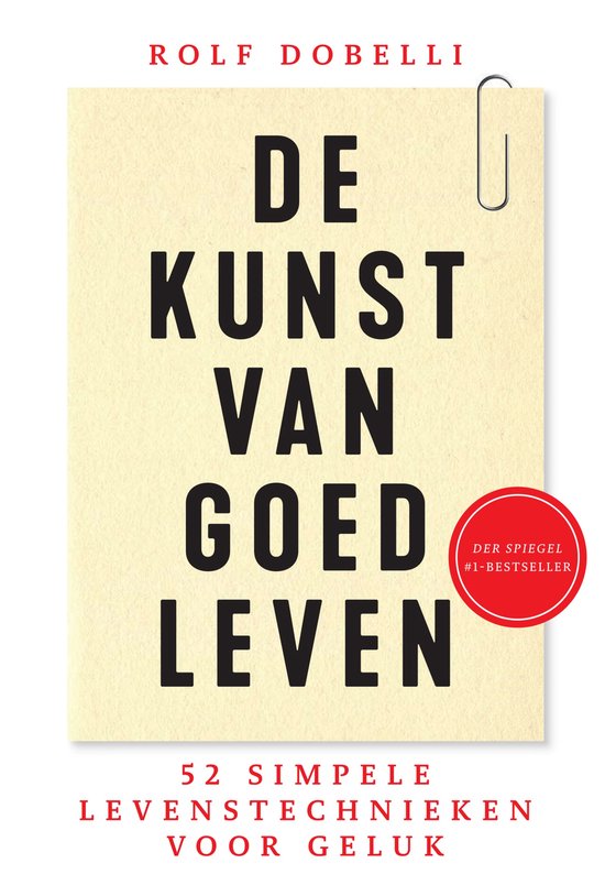 De kunst van goed leven - cover