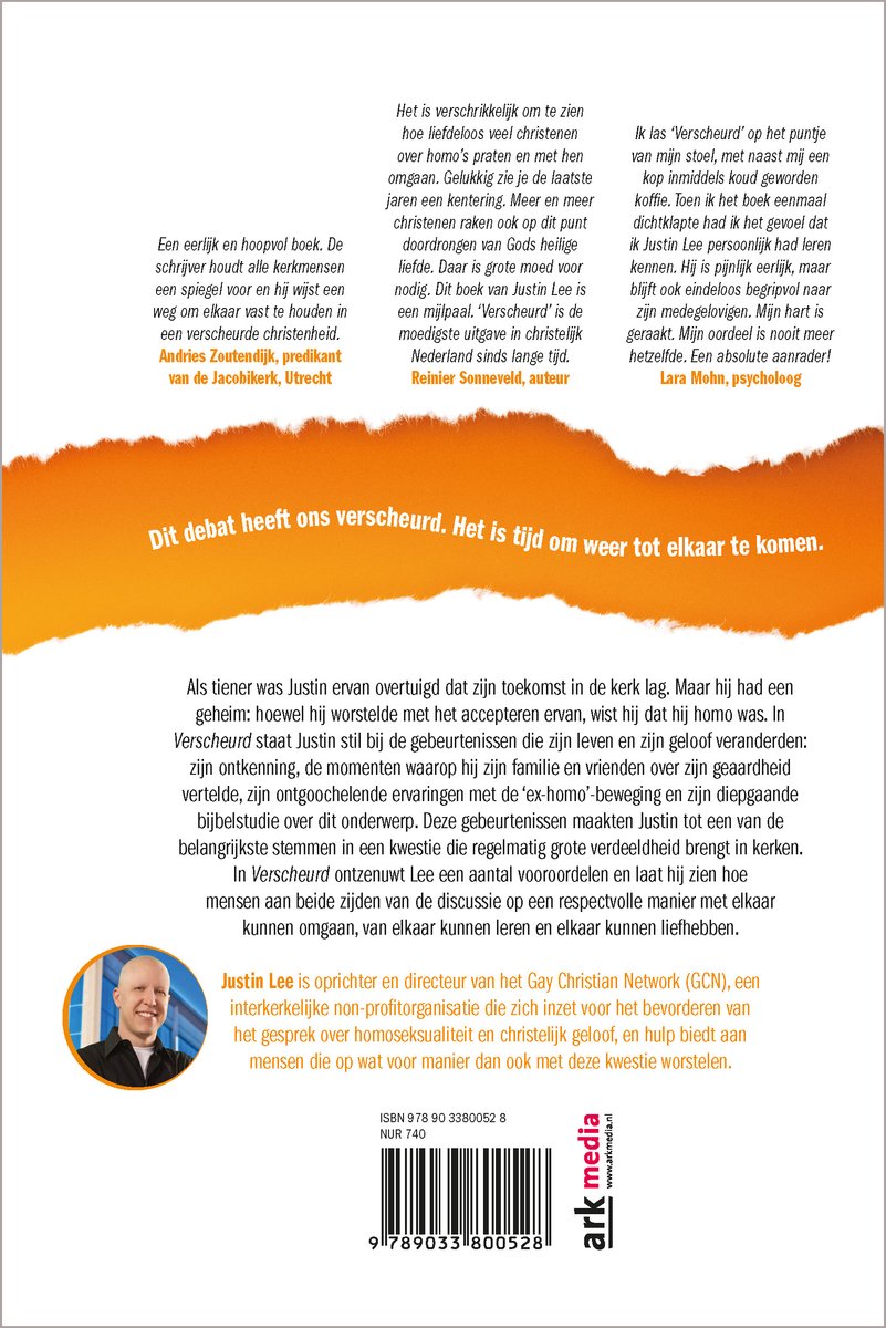 Verscheurd - back cover