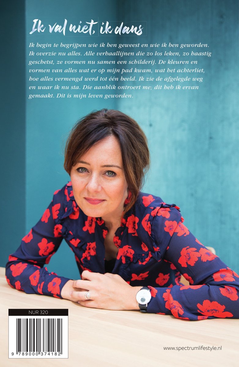 Ik val niet, ik dans - back cover