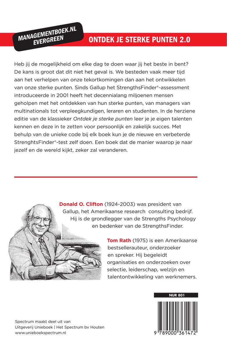 Ontdek je sterke punten 2.0 - back cover