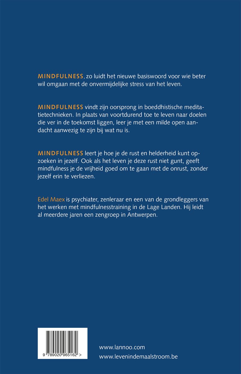 Mindfulness - back cover