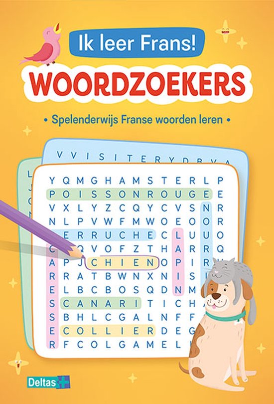 Deltas Woordzoekers - Ik leer Frans! - cover