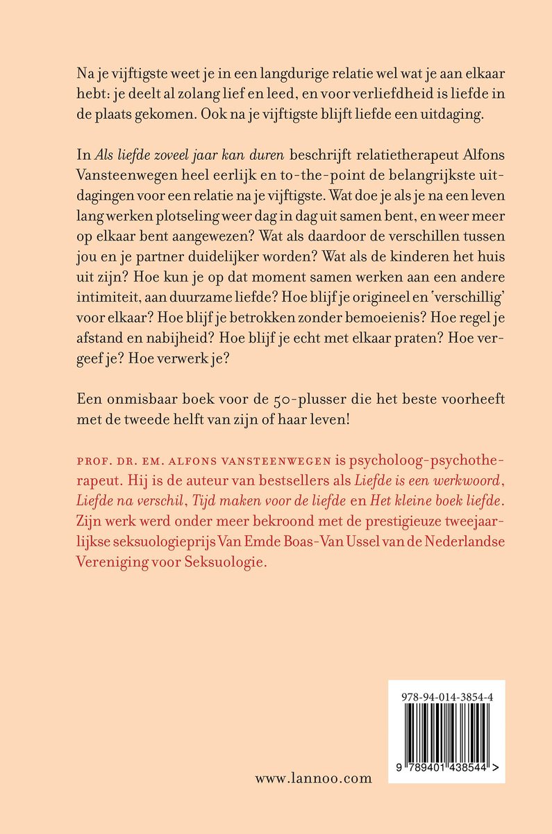 Als liefde zoveel jaar kan duren - back cover