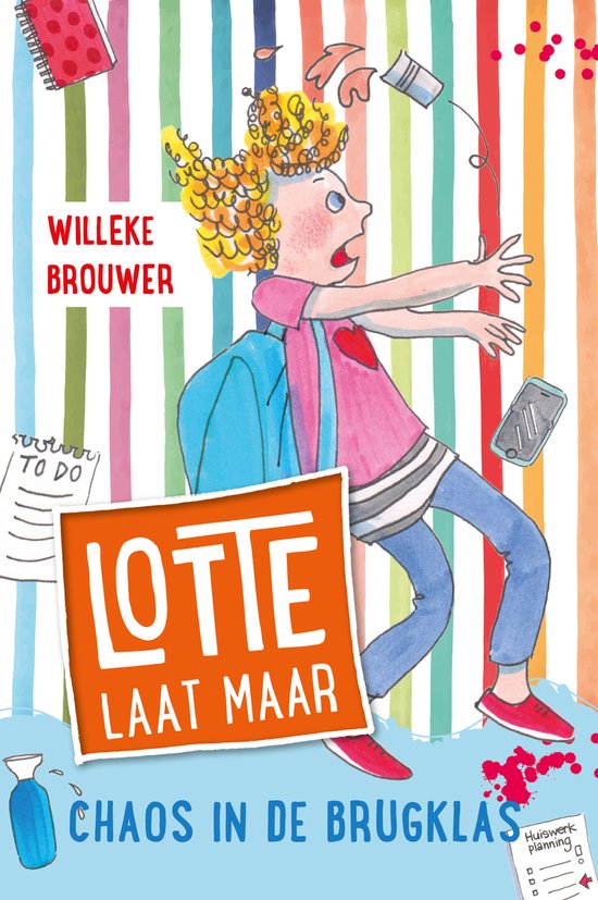 Foto: Lotte laat maar 2 chaos in de brugklas
