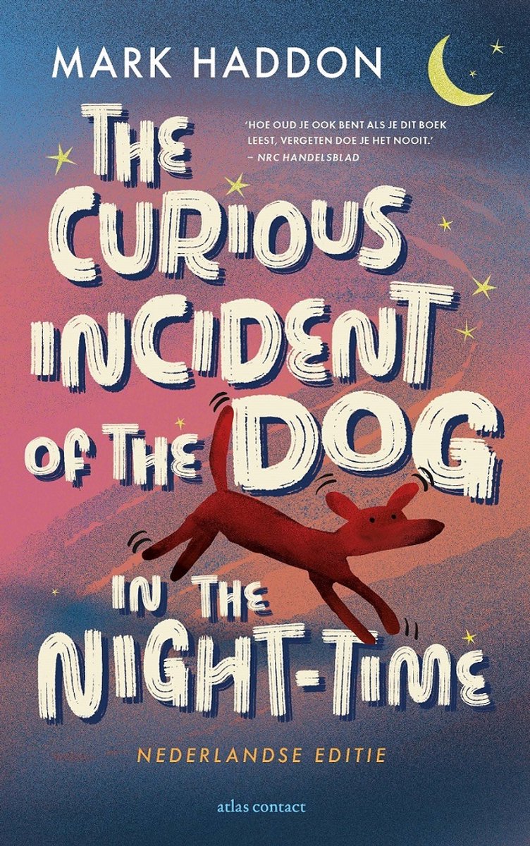 Omslag van The curious incident of the dog in the night-time