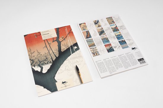 Artists' colouring book - Hiroshige